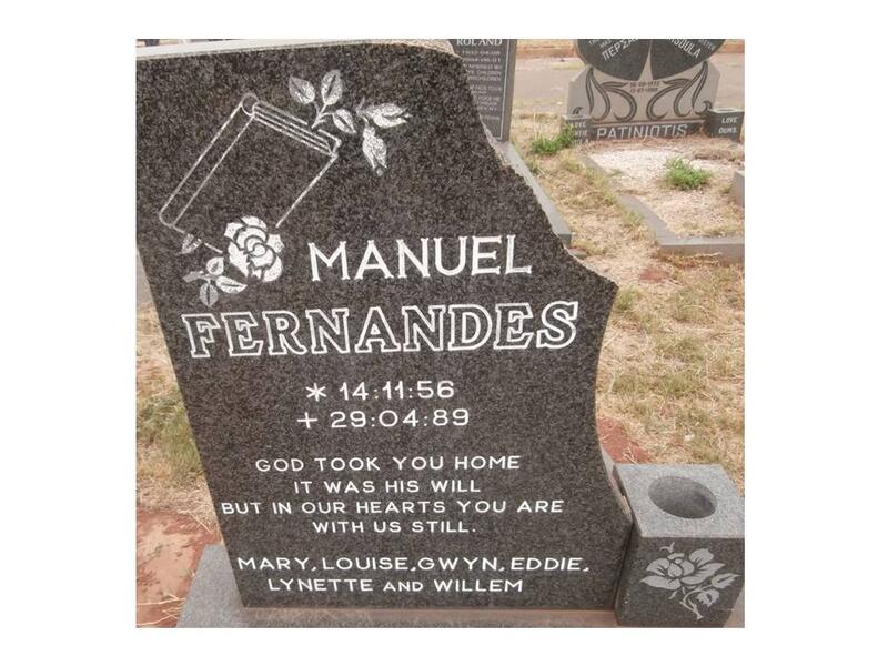 FERNANDES Manuel 1956-1989