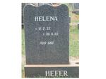 HEFER Helena 1937-1983