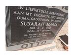 OTTO Susarah Maria 1902-1980