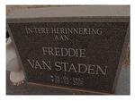 STADEN Freddie, van 1982-2000