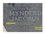 BORNMAN Mynderd Jacobus 1904-1981