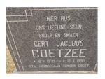 COETZEE Gert Jacobus 1970-1990