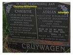 CRUYWAGEN Adrian 1918-2009 & Christie 1922-2000