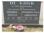 KOCK Michiel Josias, de 1919-1981 & Magdalena Johanna 1914-1993
