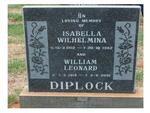 DIPLOCK William Leonard 1919-2001 & Isabella Wilhelmina 1912-1982