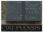 PLESSIS Andries P., du 1907-1983