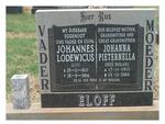 ELOFF Johannes Lodewicus 1910-1984 & Johanna Pieternella NOLAN 1913-2004