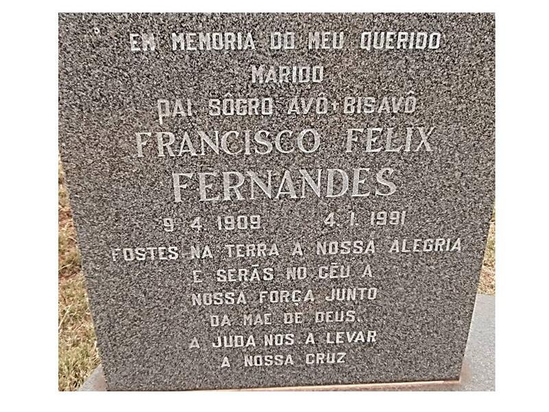 FERNANDES Francisco Felix 1909-1991