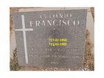 FRANCISCO Antonio 1958-1989