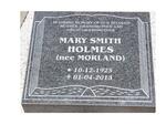 HOLMES Mary Smith nee MORLAND 1925-2013
