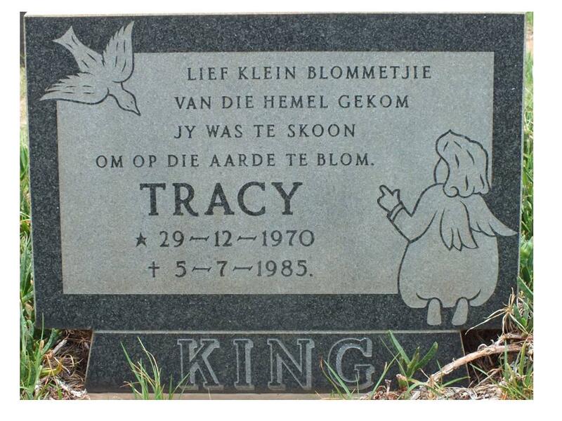 KING Tracy 1970-1985