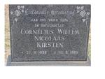 KIRSTEN Cornelius Willem Nicolaas 1898-1985