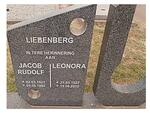LIEBENBERG Jacob Rudolf 1923-1992 & Leonora 1927-2012