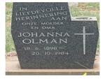 OLMAN Johanna 1898-1984