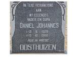 OOSTHUIZEN Daniël Johannes 1925-1986