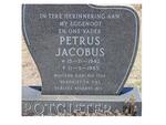 POTGIETER Petrus Jacobus 1942-1985