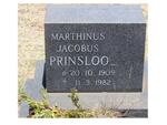 PRINSLOO Marthinus Jacobus 1909-1982