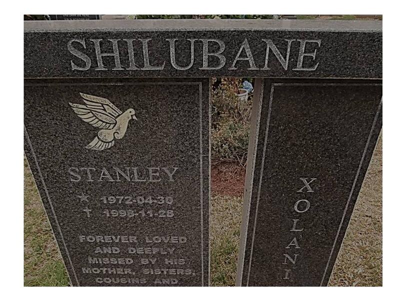 SHILUBANE Stanley Xolani 1972-1996