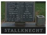STALLKNECHT Heinrich 1911-1982 & Hester 1914-1988