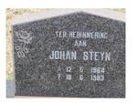 STEYN Johan 1964-1983