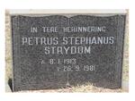 STRYDOM Petrus Stephanus 1913-1981