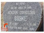 SUBKE Hendrik Cornelius 1897-1981