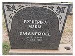 SWANEPOEL Frederika Maria 1886-1982