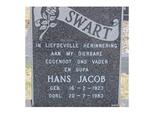 SWART Hans Jacob 1923-1983