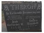 THERON Izak Gerhardus D. 1905-1983 & Susara Elizabeth 1913-