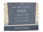 TIERSMA Pier 1908-1981
