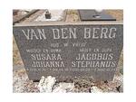 BERG Jacobus Stephanus, van den 1930-1982 & Susara Johanna 1930-1981