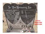 ZYL Annetjie M.M., van 1948-1980 :: VAN ZYL Jo-Anet 1996-1999