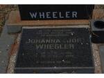 WHEELER Johanna 1911-1990
