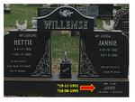WILLEMSE Jannie 1922-1996 & Hettie 1924-1985 :: WILLEMSE Jannie 1951-1995