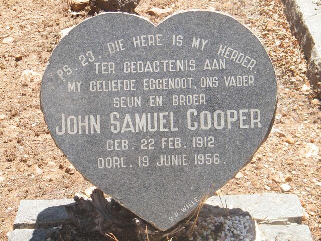 COOPER John Samuel 1912-1956