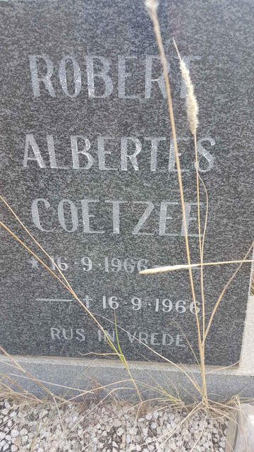 COETZEE Robert Albertes 1966-1966