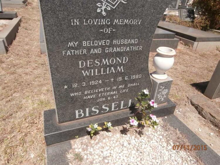 BISSELL Desmond William 1924-1980