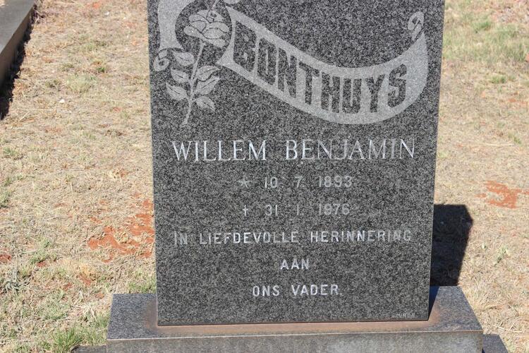 BONTHUYS Willem Benjamin 1893-1976