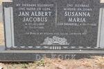 KOCK Jan Albert Jacobus, de 1914-1981 & Susanna Maria SWANEPOEL 1916-