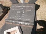VILLIERS Pieter, de 1956-1979