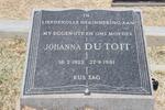 TOIT Johanna, du 1923-1981