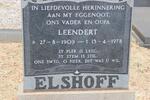 ELSHOFF Leendert 1909-1978