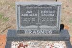ERASMUS Jan Adriaan 1919-1976 & Hester Jacoba 1923-2006
