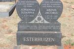 ESTERHUIZEN Arend Jacobus 1918-1977 & Johanna Susanna 1928-