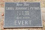 EVERT Carel Johannes Petrus 1925-1978