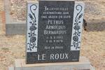 ROUX Petrus Arnoldus Bernardus, le 1903-1979