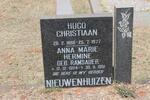NIEUWENHUIZEN Hugo Christiaan 1886-1977 & Anna Marie Hermine RAMSAUER 1894-1991
