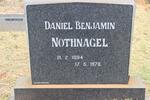 NOTHNAGEL Daniel Benjamin 1894-1978