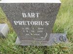 PRETORIUS Bart 1944-2000