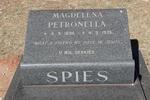 SPIES Magdelena Petronella 1895-1975